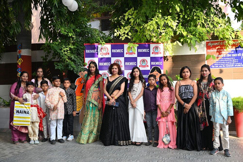 Students and events at Radha Krishna Memorial Education Centre