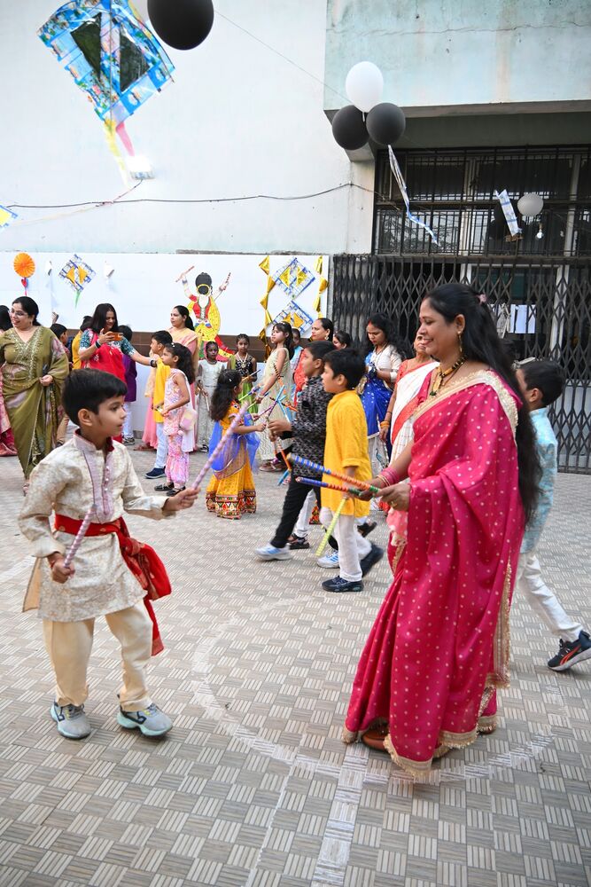 Students and events at Radha Krishna Memorial Education Centre