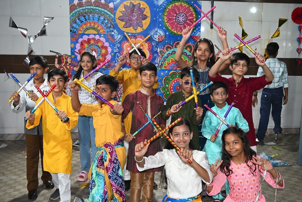 Students and events at Radha Krishna Memorial Education Centre